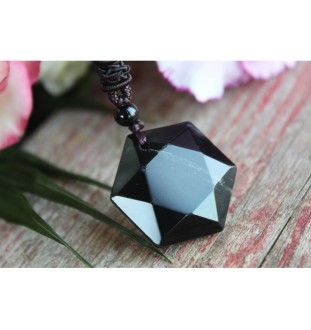 Geheimnisvolle Obsidian-Kette – Schutz, Freude & spirituelle Balance