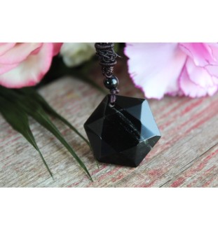 Geheimnisvolle Obsidian-Kette – Schutz, Freude & spirituelle Balance