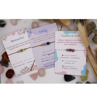 Personalized Bracelet Gemstone - Study & Learning