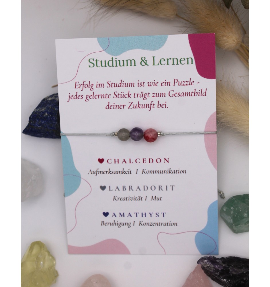 Personalized Bracelet Gemstone - Study & Learning