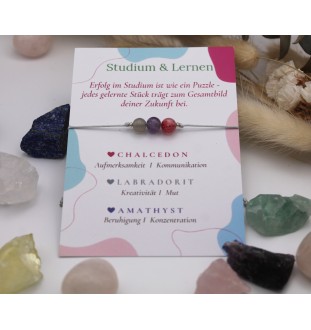 Personalized Bracelet Gemstone - Study & Learning