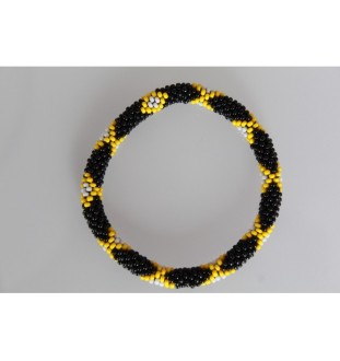 Handgefertigtes Glasperlenarmband aus Nepal – Tradition