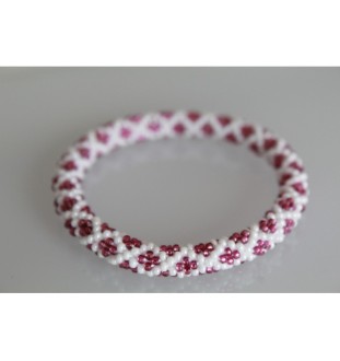 Handgefertigtes Glasperlenarmband aus Nepal – Tradition