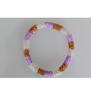 Handgefertigtes Glasperlenarmband aus Nepal – Tradition