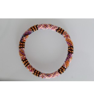 Handgefertigtes Glasperlenarmband aus Nepal – Tradition