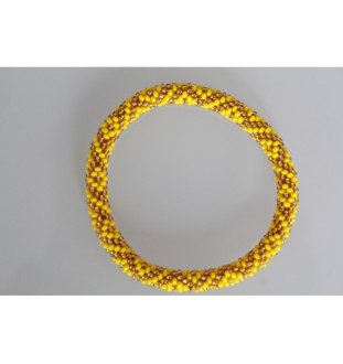 Handgefertigtes Glasperlenarmband aus Nepal – Tradition