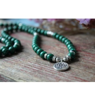 Malachite Mala Bracelet – Harmony & Inspiration | Glückskristall.de