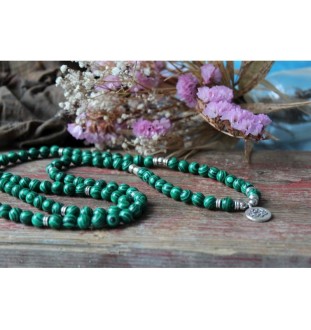 Malachite Mala Bracelet – Harmony & Inspiration | Glückskristall.de