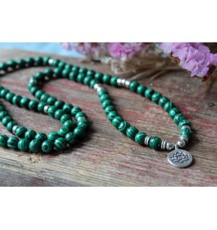 Malachite Mala Bracelet – Harmony & Inspiration | Glückskristall.de