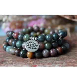 Mala Armband Achat – Geborgenheit & positive Energie | Glückskristall.de