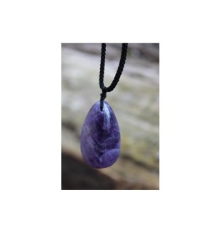 Amethyst Teardrop Necklace – Calming Energy & Unique Design