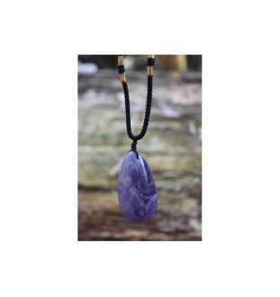 Amethyst Teardrop Necklace – Calming Energy & Unique Design