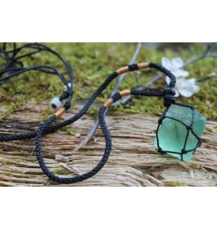 Handmade Fluorite Necklace – For Clarity, Meditation & Healing