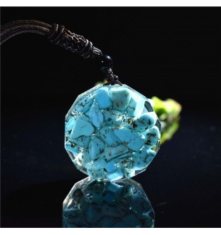 Orgonite necklace with tree of life – for peace of mind and radiant energy.