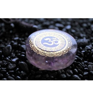 Orgonite Necklace with OM Symbol~Peace, Positive Energy & Meditation