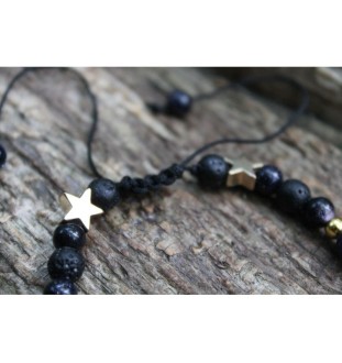 Solar System Bracelet made of Lava Stone – Spiritual Jewelry