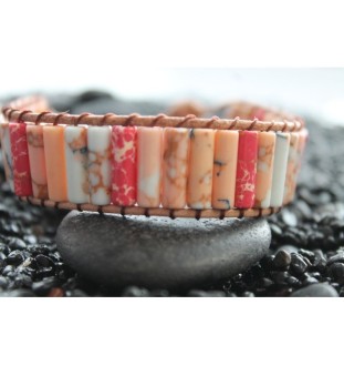 Sea Sediment Jasper Bracelet – Spiritual Support & Elegant Design