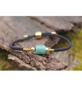 Lucky Bracelet with Green Jade – Symbol of Harmony and Luck