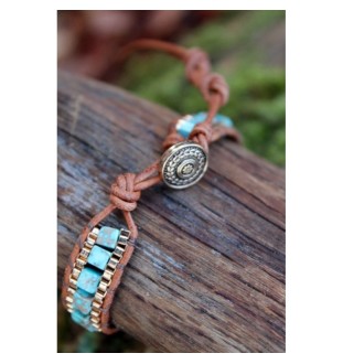 Elegant Minimalist Jasper Bracelet – Inner Peace and Willpower