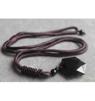 Mysterious Obsidian Necklace – Protection, Joy & Spiritual Balance