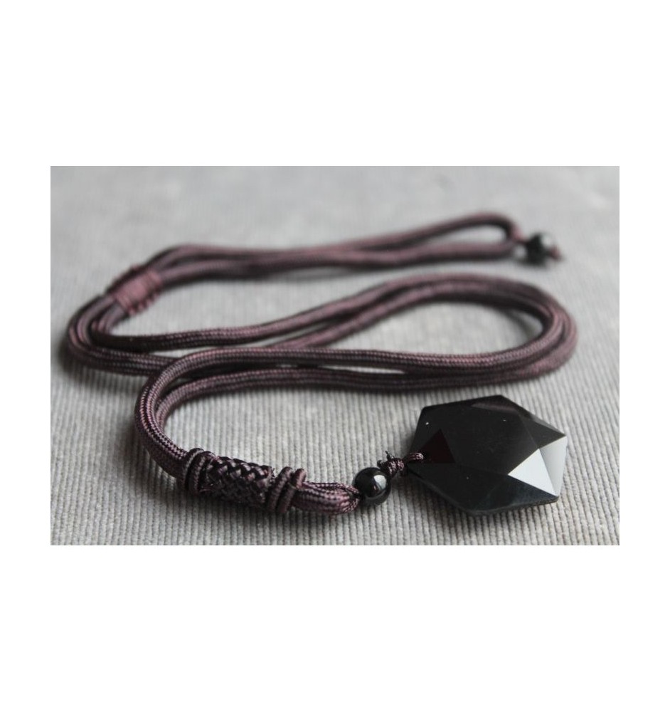 Mysterious Obsidian Necklace – Protection, Joy & Spiritual Balance