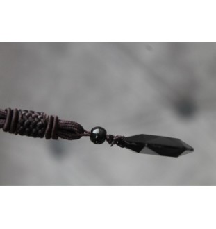 Mysterious Obsidian Necklace – Protection, Joy & Spiritual Balance