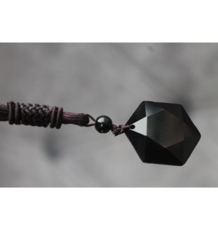 Mysterious Obsidian Necklace – Protection, Joy & Spiritual Balance