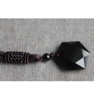 Mysterious Obsidian Necklace – Protection, Joy & Spiritual Balance