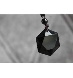 Geheimnisvolle Obsidian-Kette – Schutz, Freude & spirituelle Balance