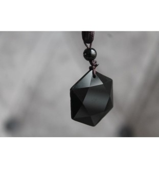 Geheimnisvolle Obsidian-Kette – Schutz, Freude & spirituelle Balance