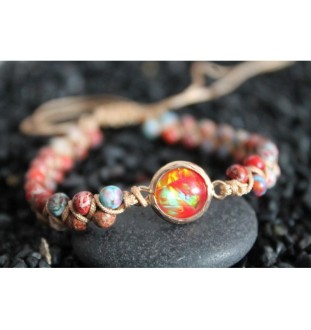 Jasper Bead Bracelet – Stability, Motivation & Protection