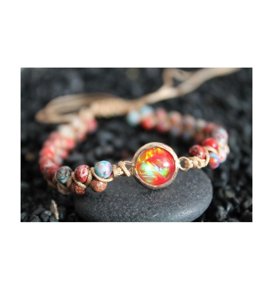 Jasper Bead Bracelet – Stability, Motivation & Protection