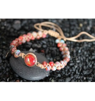 Jasper Bead Bracelet – Stability, Motivation & Protection