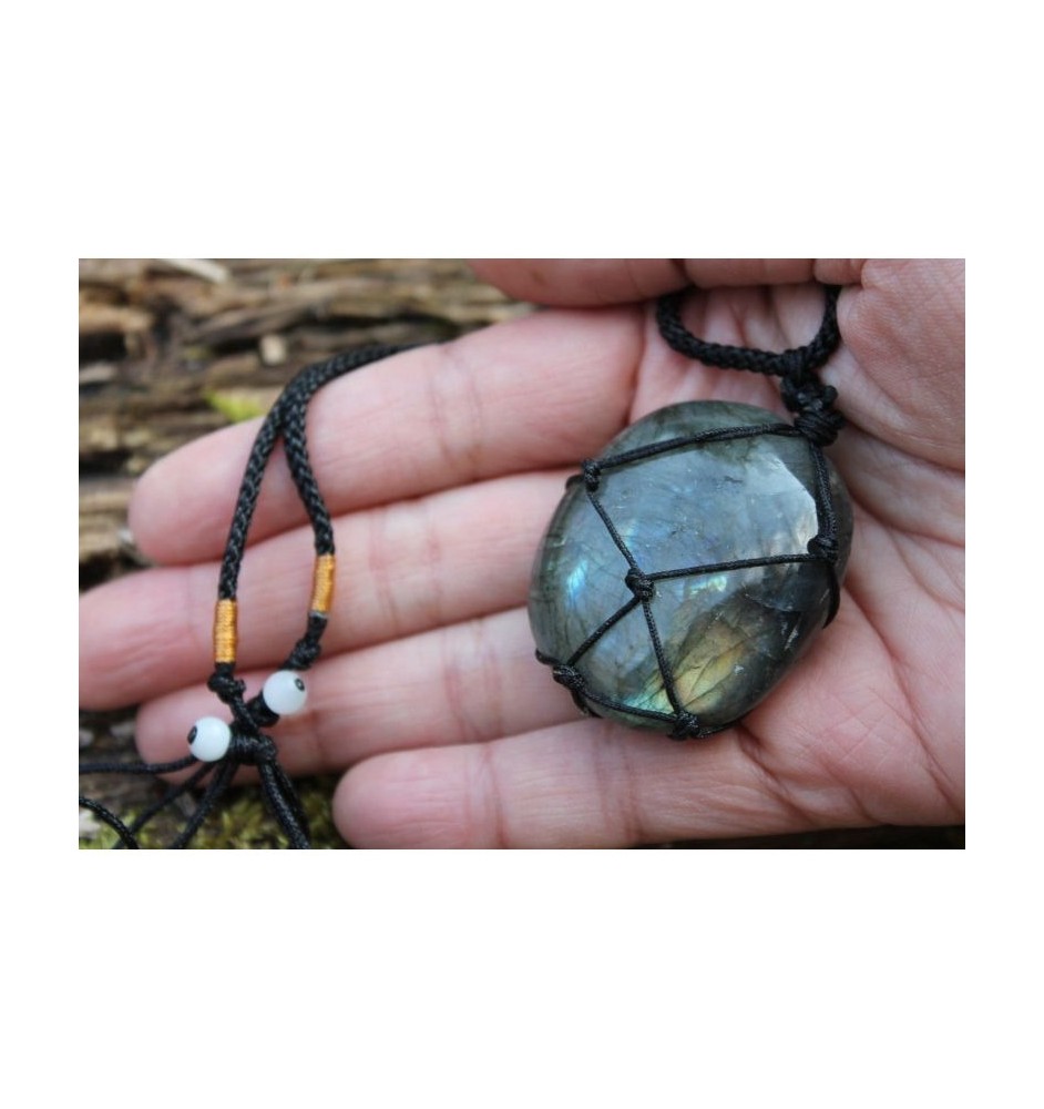 Labradorite Necklace for Intuition & Creativity | Spiritual Healing Stone