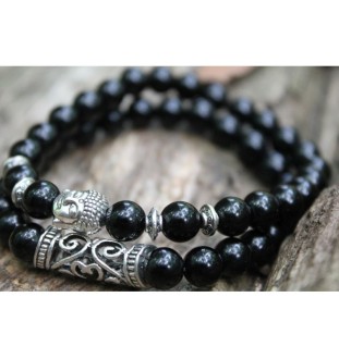 Onyx yoga bracelets – relieve tension and promote inner peace