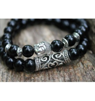 Onyx yoga bracelets – relieve tension and promote inner peace