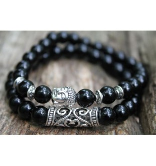 Onyx yoga bracelets – relieve tension and promote inner peace