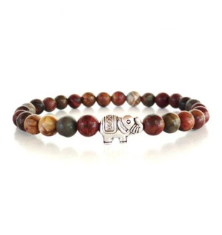 Picasso Jasper Bracelet – Spiritual Energy & Grounding | Handmade