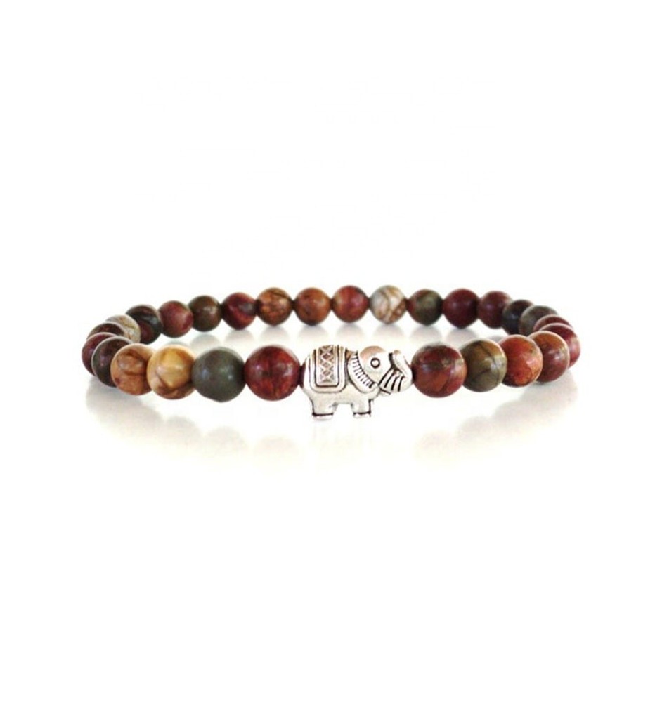 Picasso Jasper Bracelet – Spiritual Energy & Grounding | Handmade