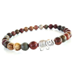 Picasso Jasper Bracelet – Spiritual Energy & Grounding | Handmade