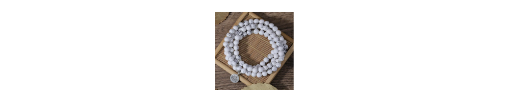 Howlite bracelet – stone for peace and inner balance